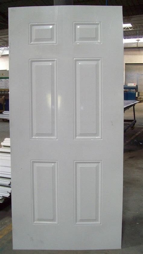 galvanized metal exterior door skin